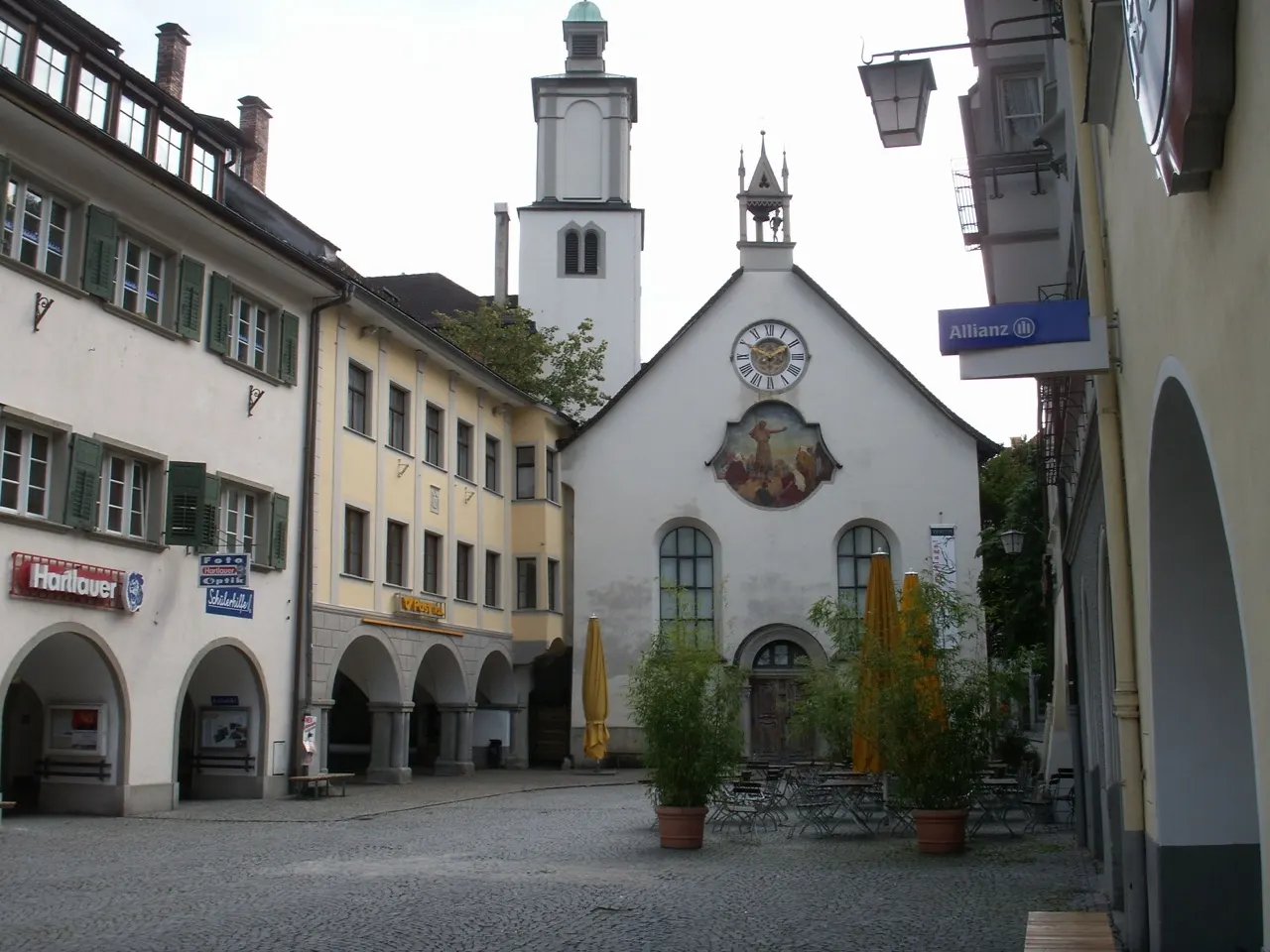 Johanniterkirche & Marktgasse — Feldkirch