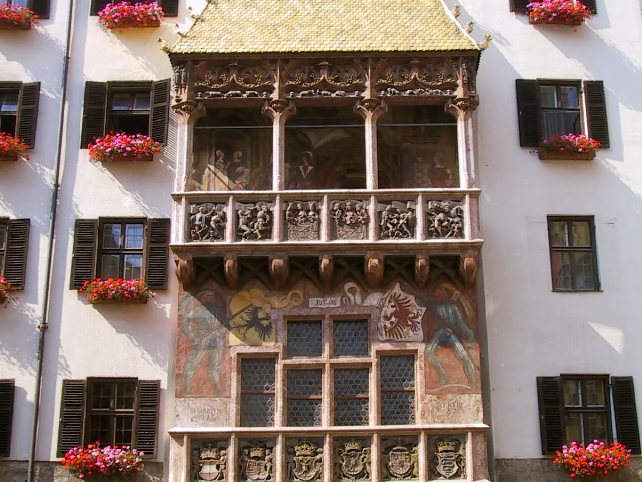 Golden Roof (Goldenes Dachl) — Innsbruck