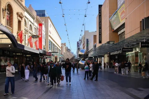 Rundle Mall — Adelaide