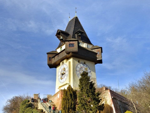 Schlossberg & Clock Tower (Uhrturm) — Graz
