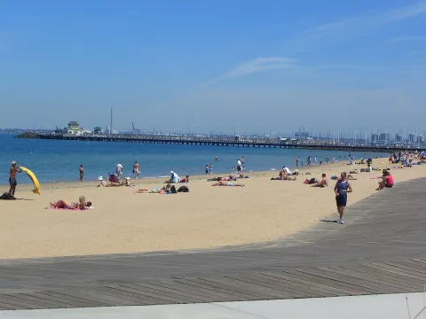 St Kilda Beach and Pier — Melbourne