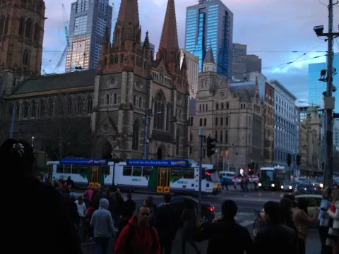 St Paul's Cathedral — Melbourne