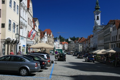 Stadtplatz Steyr & the Bummerlhaus — Steyr