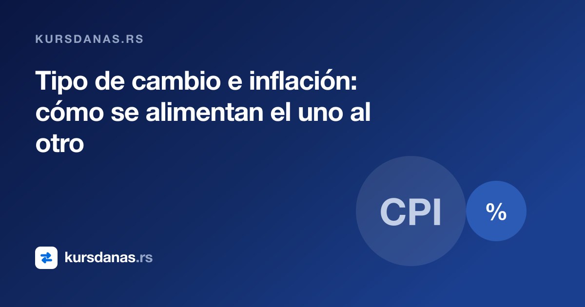 Tipo de cambio e inflación: cómo se alimentan el uno al otro